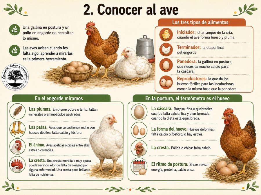 Lámina: Conocer al ave