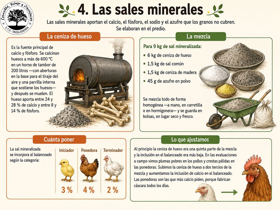Lámina: Las sales minerales